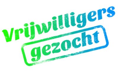 Vrijwilligers gezocht!